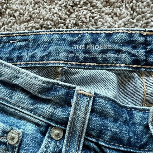 NWOT AG Phoebe Vintage High Waist Tapered Straight Leg Jeans 18 Years Vaulted 28 - Picture 11 of 13